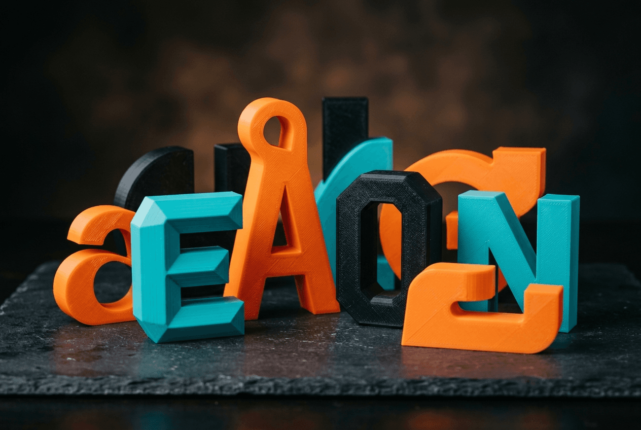 3D signage & lettering