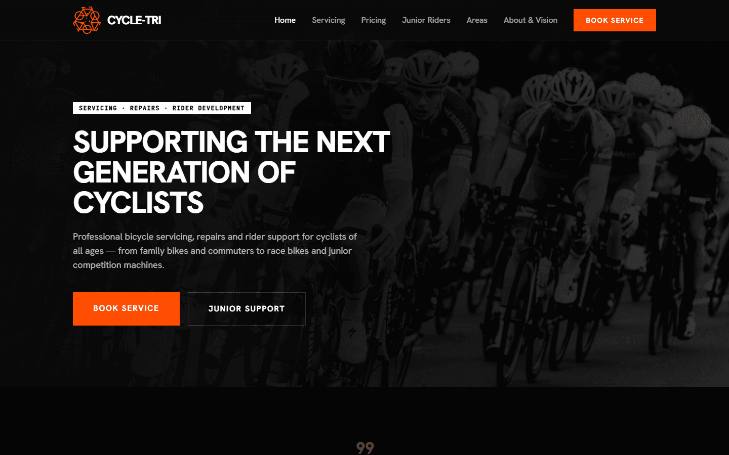 The Cycle-Tri Ltd website homepage