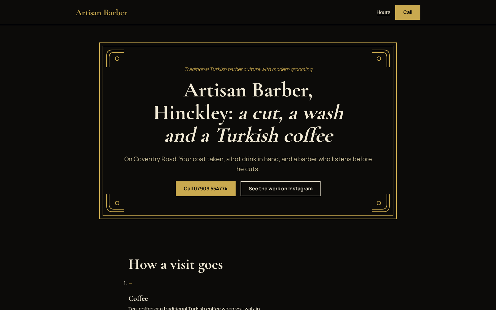 Artisan Barber preview