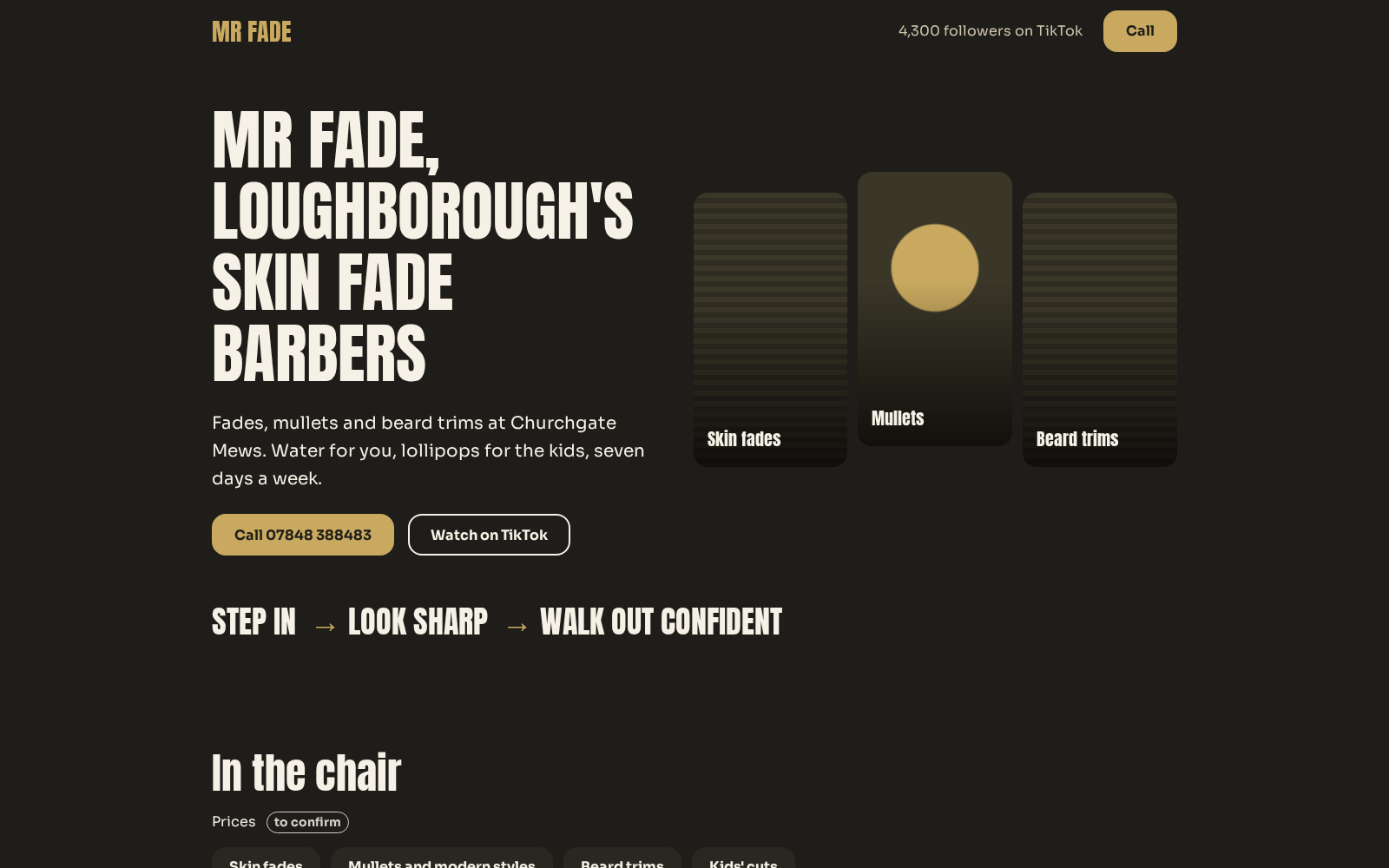 Mr Fade Barbershop preview