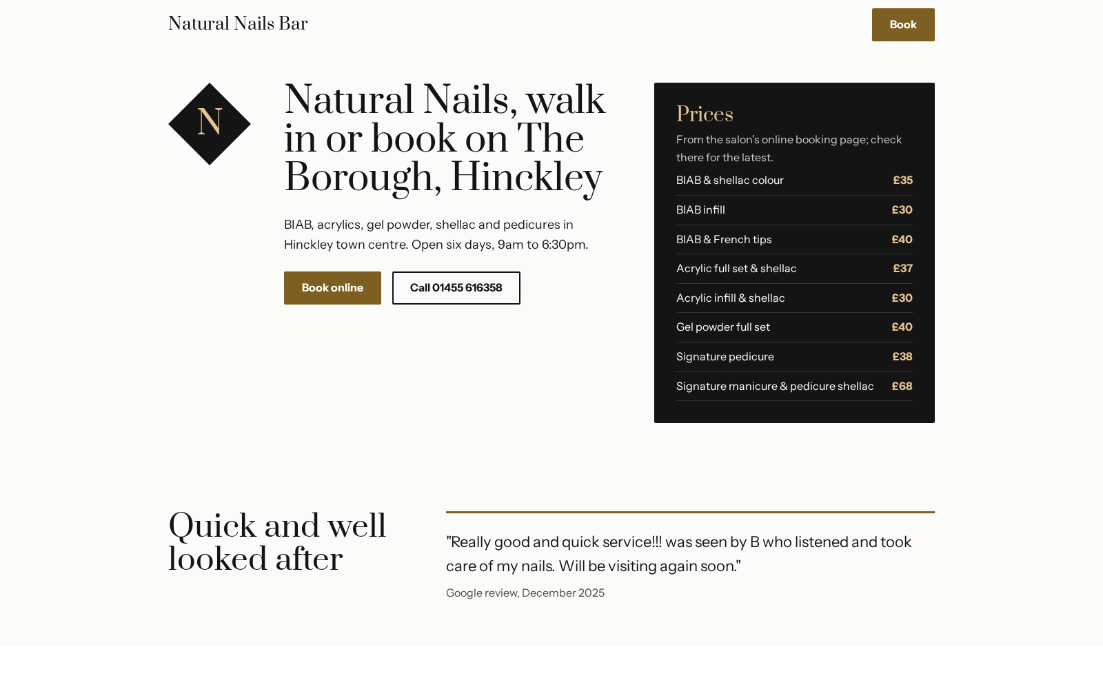 Natural Nails Hinckley preview